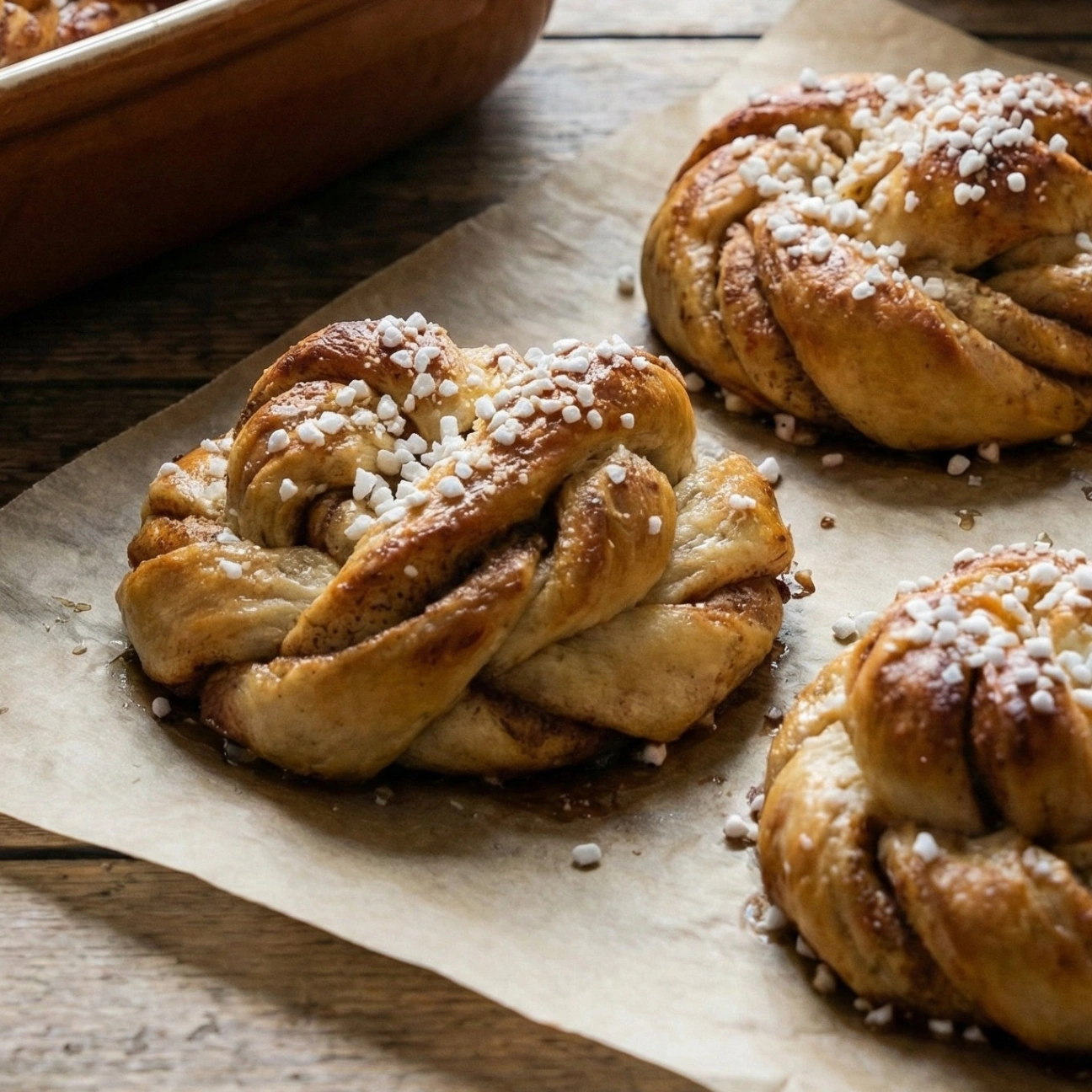 Kanelbullar (Zimtschnecken)
