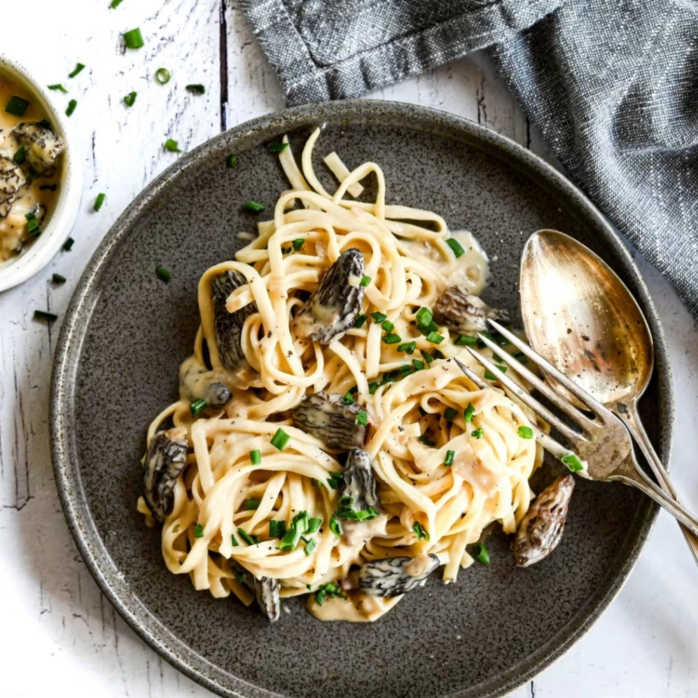 Pâtes aux Morilles