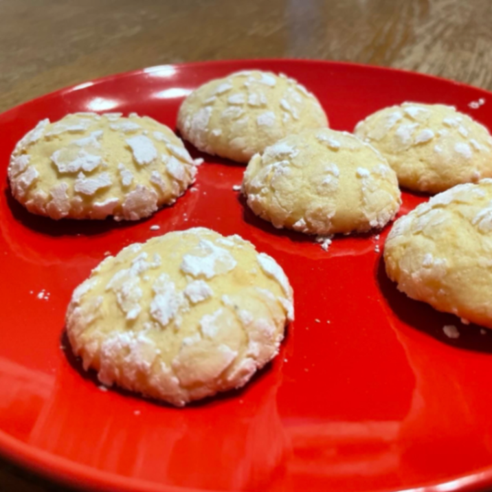 Lemon-Crinkle-Cookies