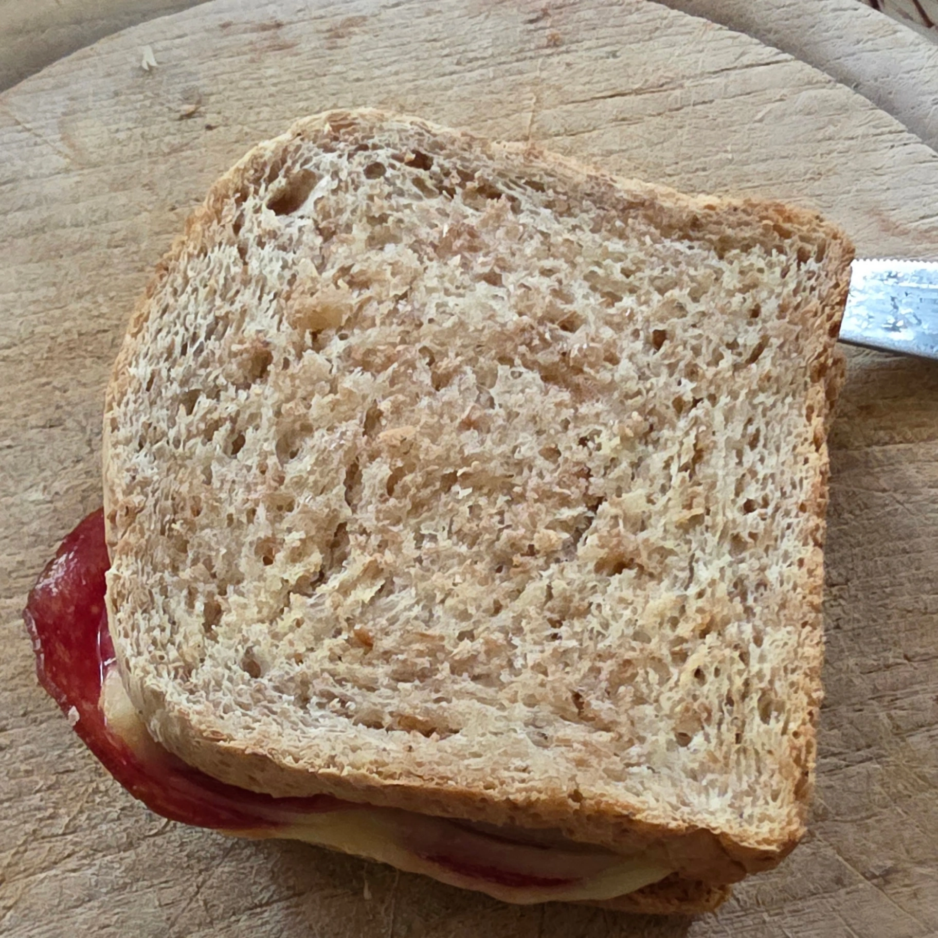 Toast aus der Heißluftfritteuse