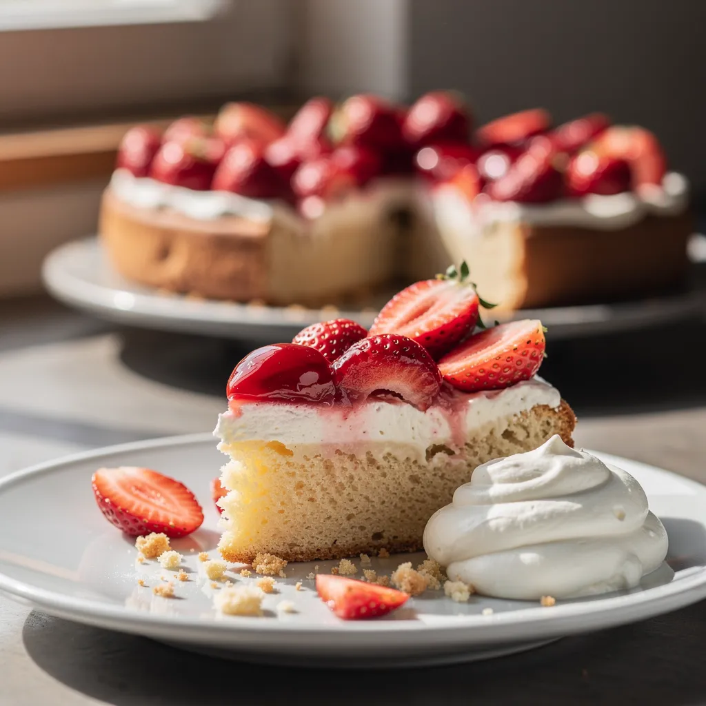 Erdbeerkuchen
