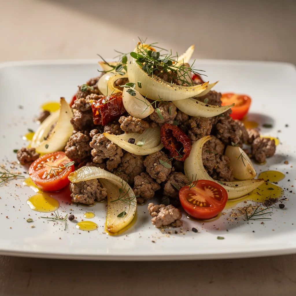 Hack mit Fenchel