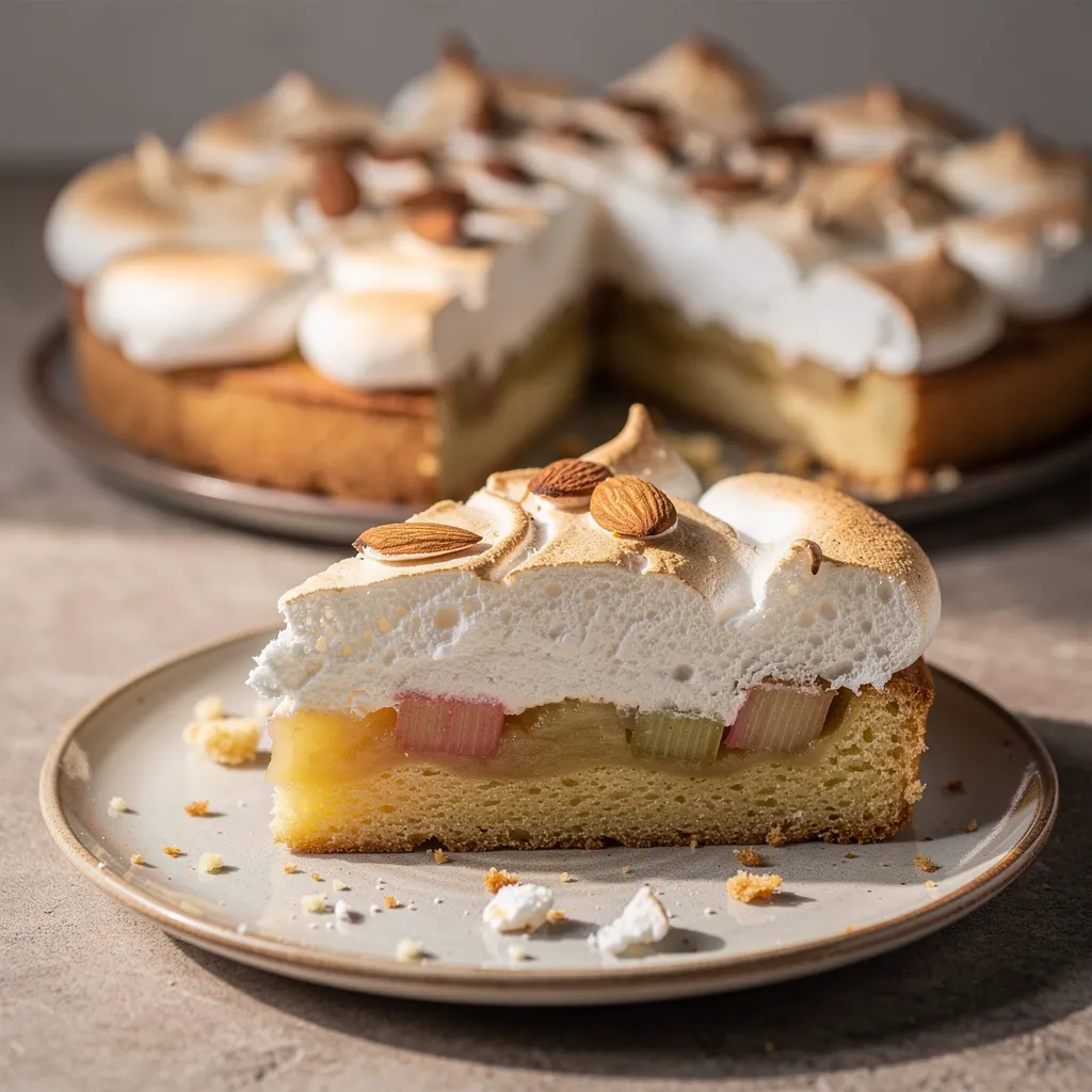 Rhabarber-Baiser-Torte