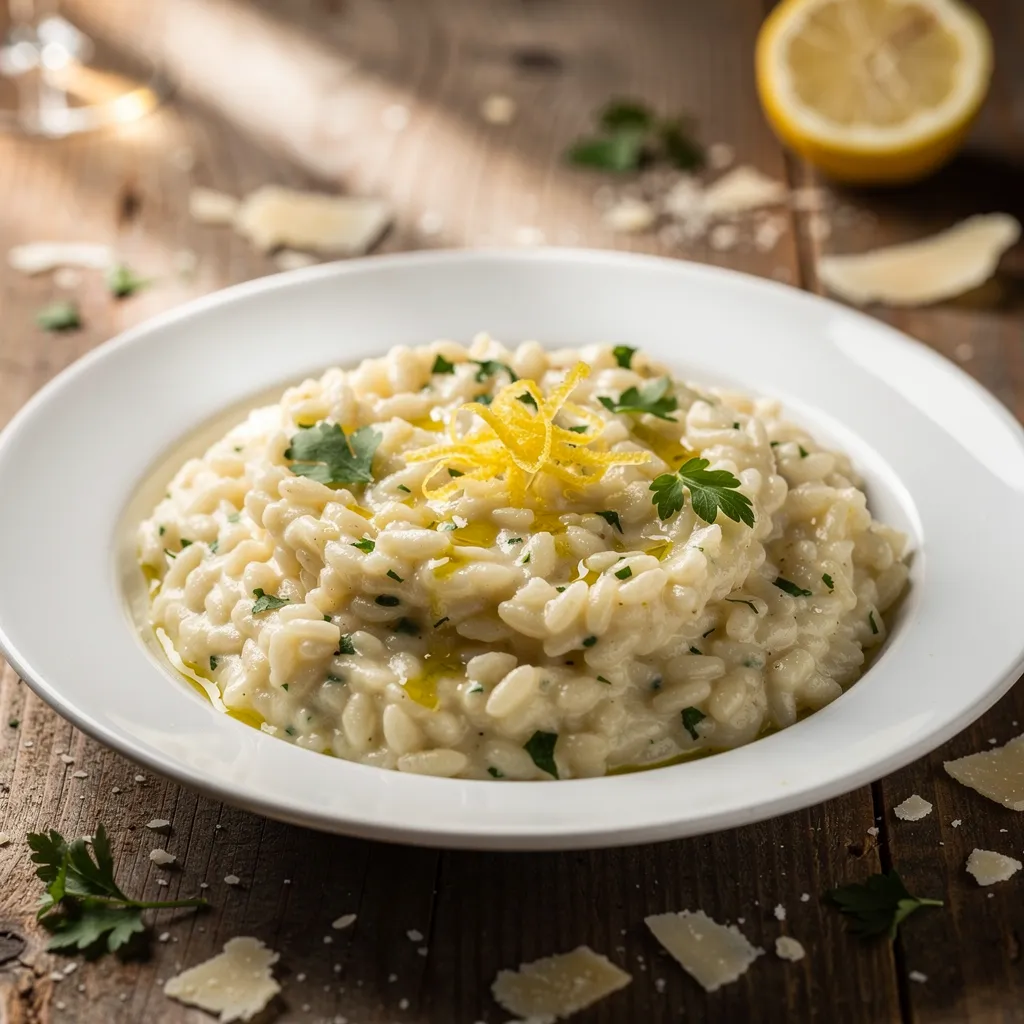 Zitronen-Risotto