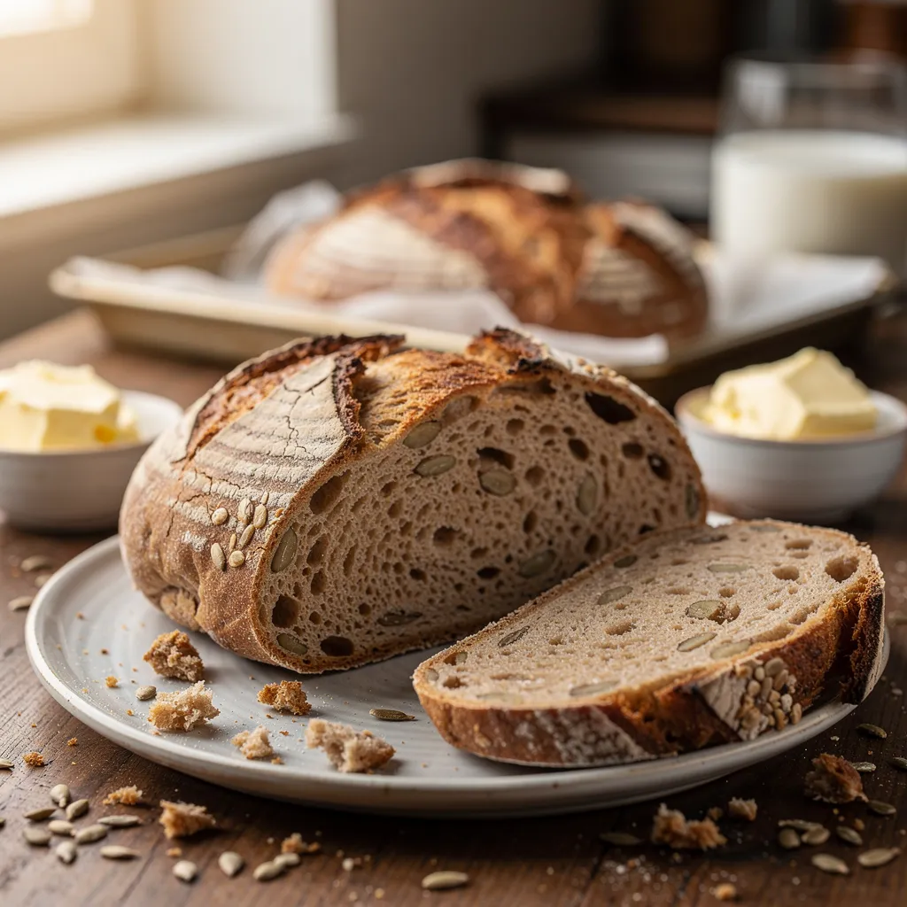 Dinkelbrote mit Kefir