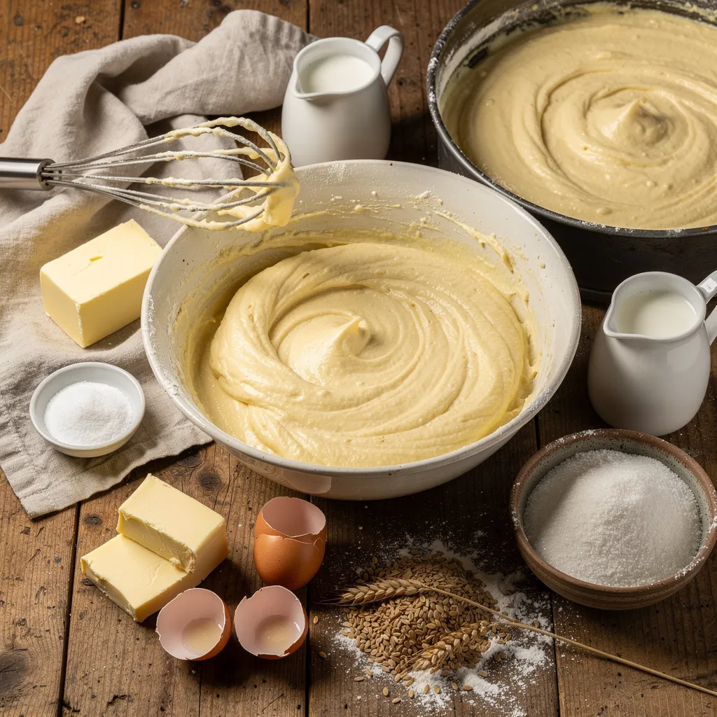 Rührteig für Kuchen und Muffins