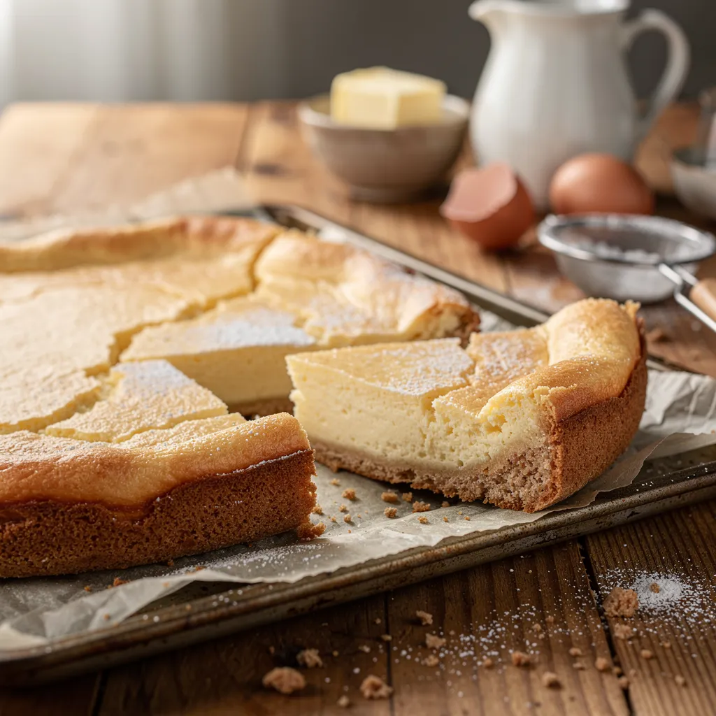 Käsekuchen vom Blech