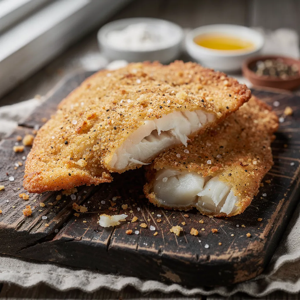 Panierter Backfisch