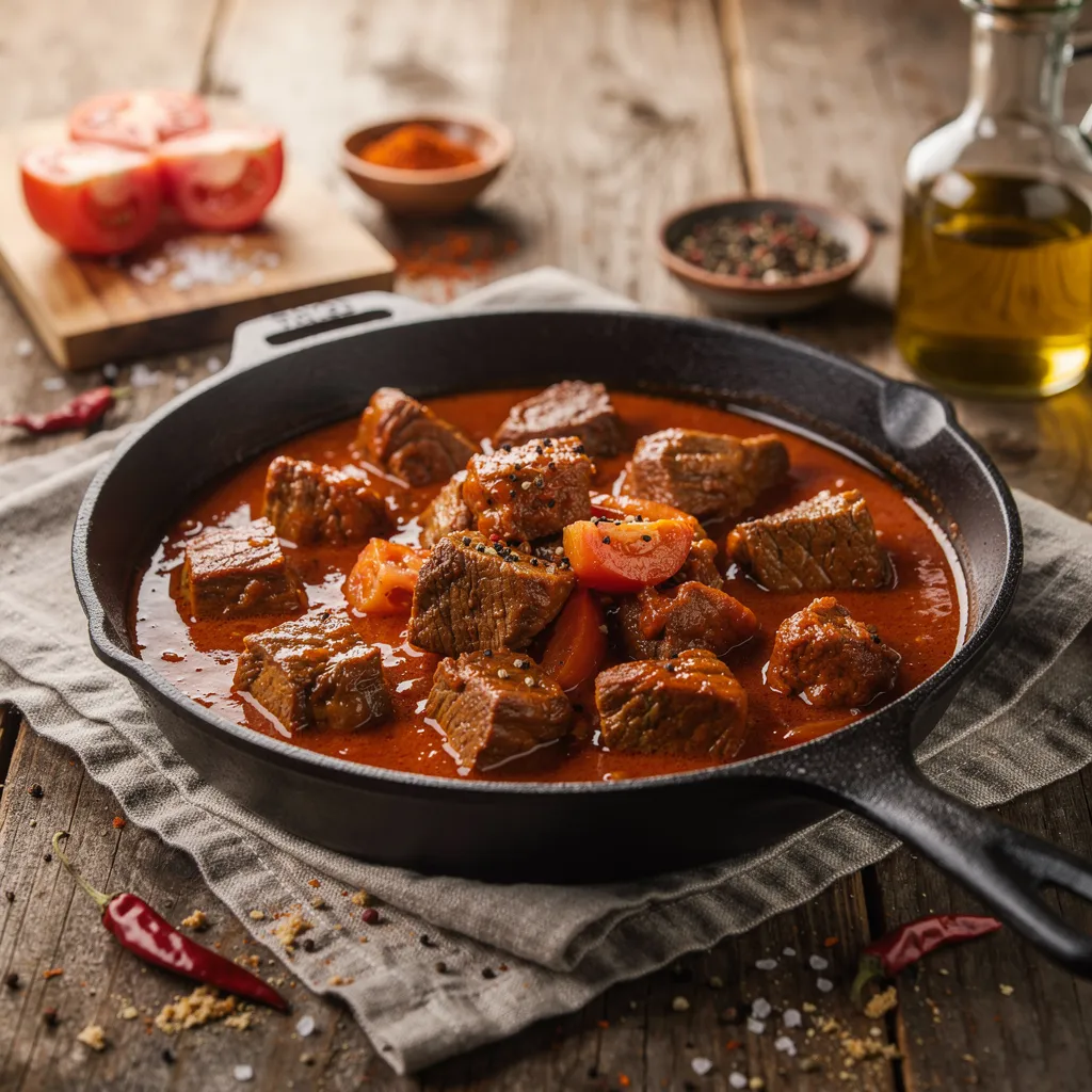 Schweinegulasch