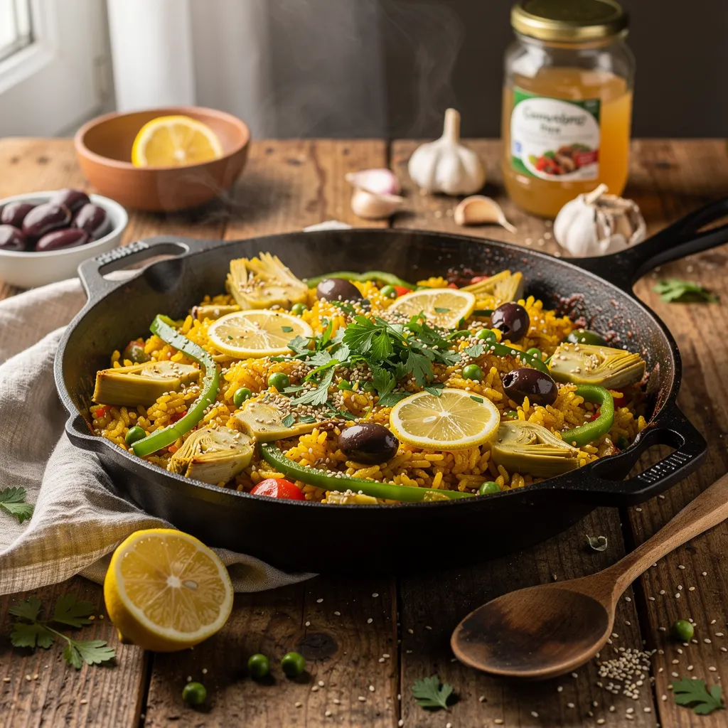 Gemüse-Paella