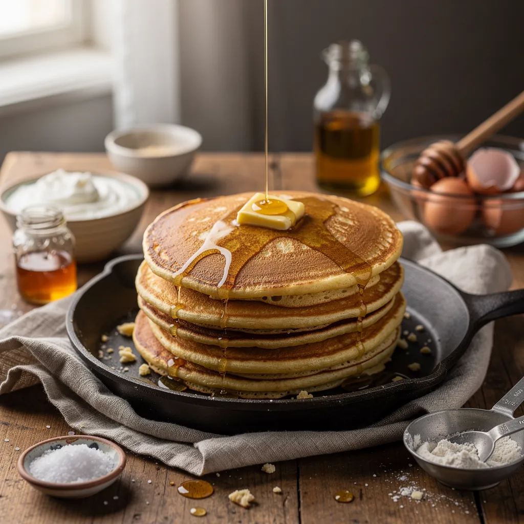 Fluffy pancakes