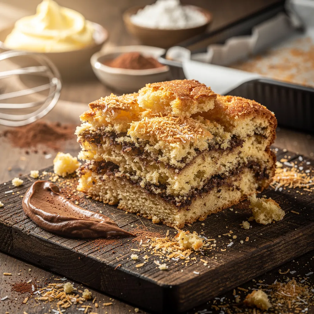 Sägespanekuchen