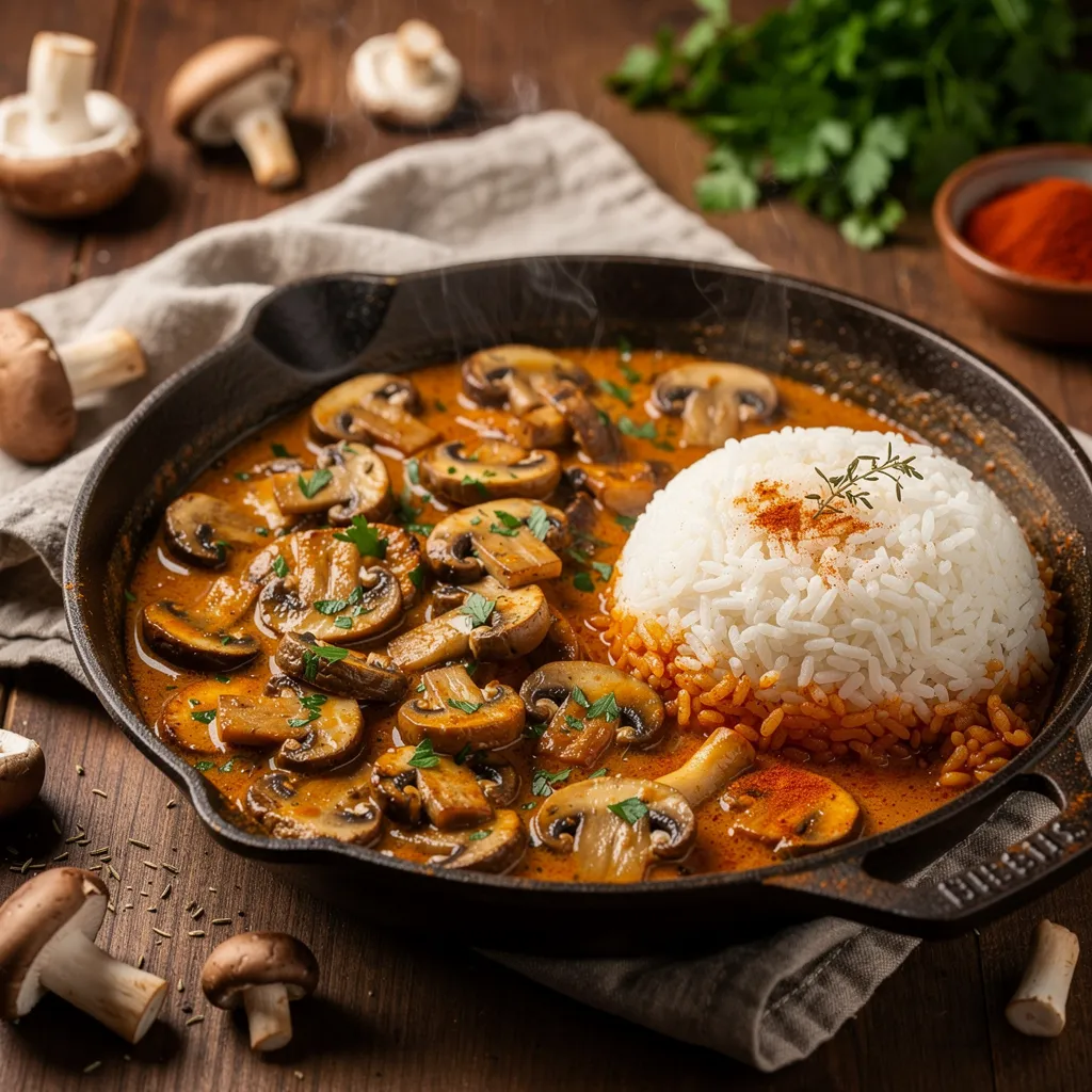 Pilz-Paprikasch