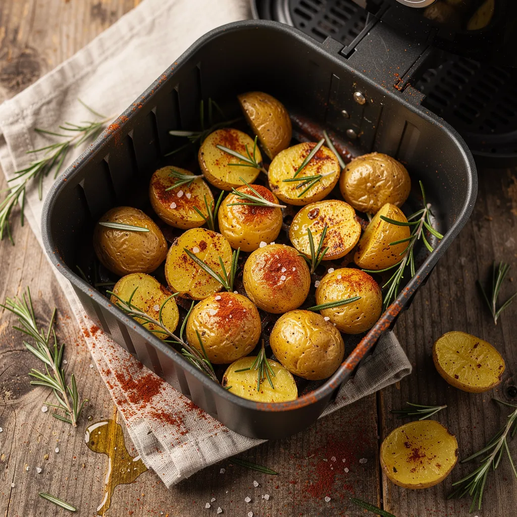 Rosmarinkartoffeln aus dem Airfryer