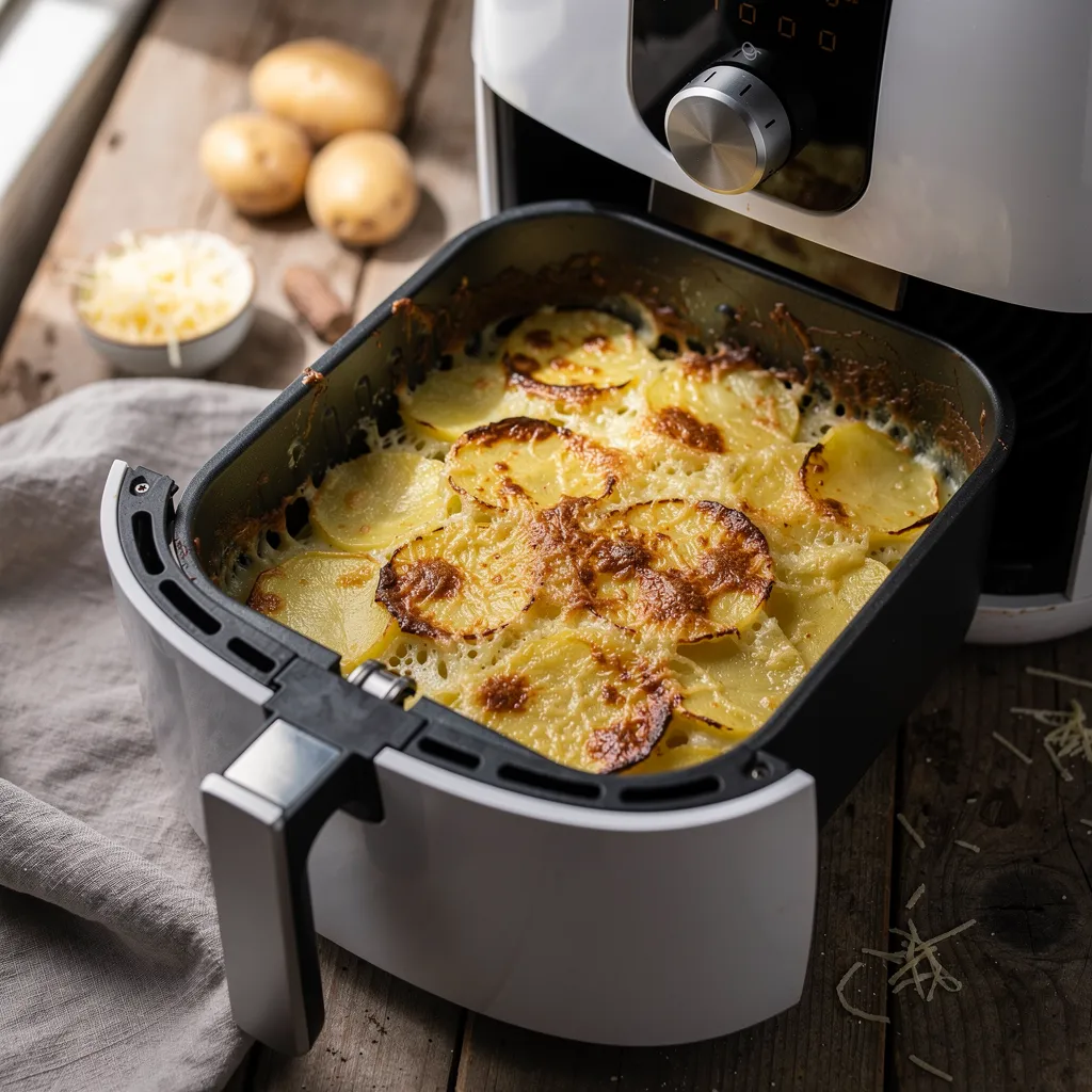 Kartoffelgratin aus dem Airfryer