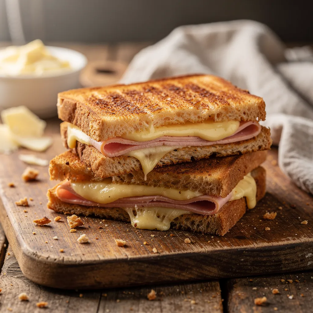 Toast aus der Heißluftfritteuse KI-generiertes Titelbild